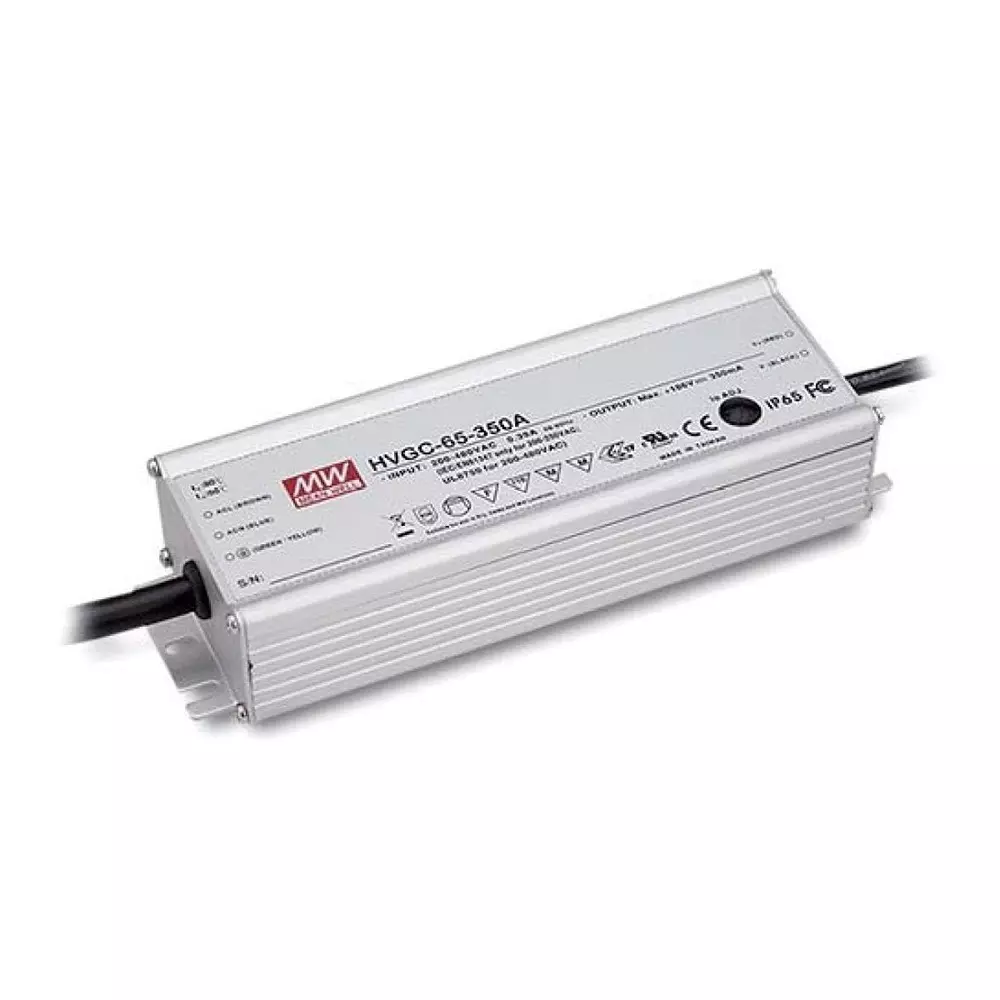 Mean Well LED Drivers Power Supply Chassis Mount 1 Output 65.1 W, HVGC-65-700B