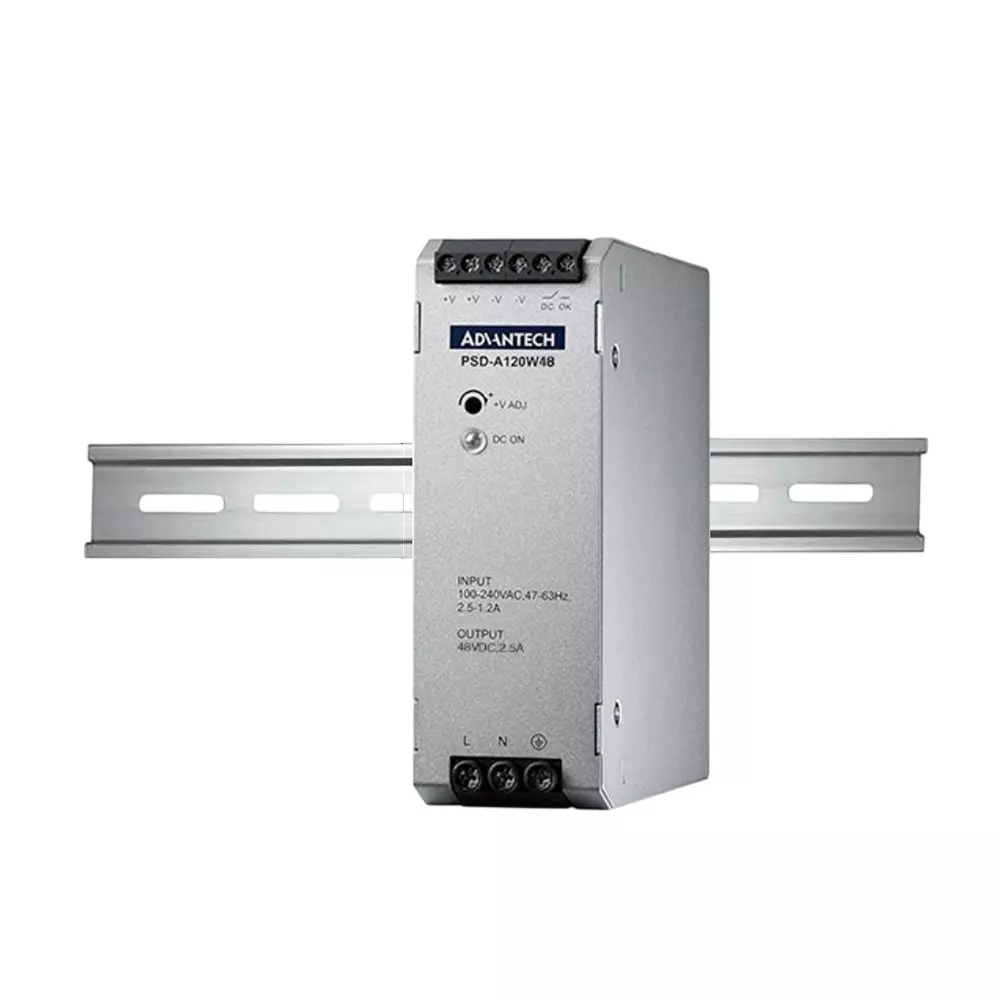 Advantech Power Supply 2.5 A Rated Current DC/48 Output 120.0 W Power, PSD-A120W48