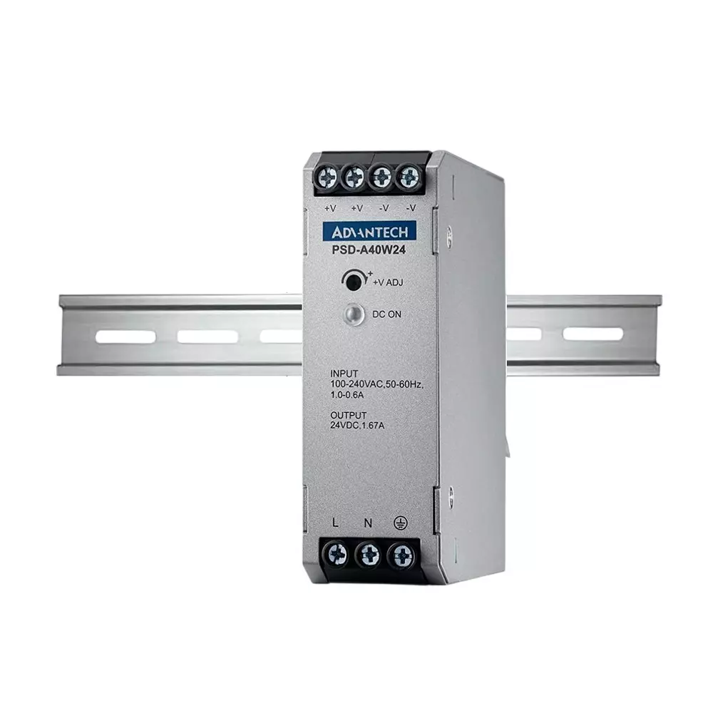 Advantech Power Supply 1.67 A Rated Current DC/24 Output 40.0 W Power, PSD-A40W24