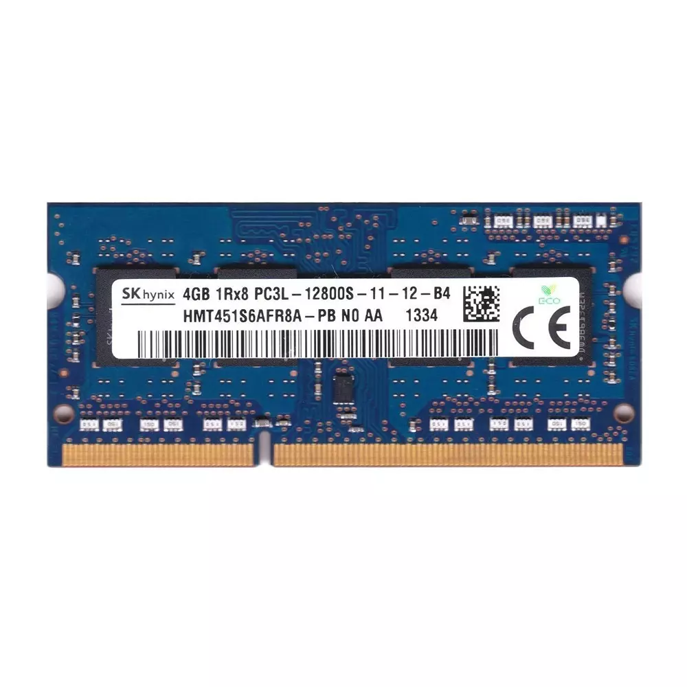 Hynix Laptop RAM Blue 4 GB DDR3 ‎1600 MHz Speed, HMT451S6AFR8A-PB