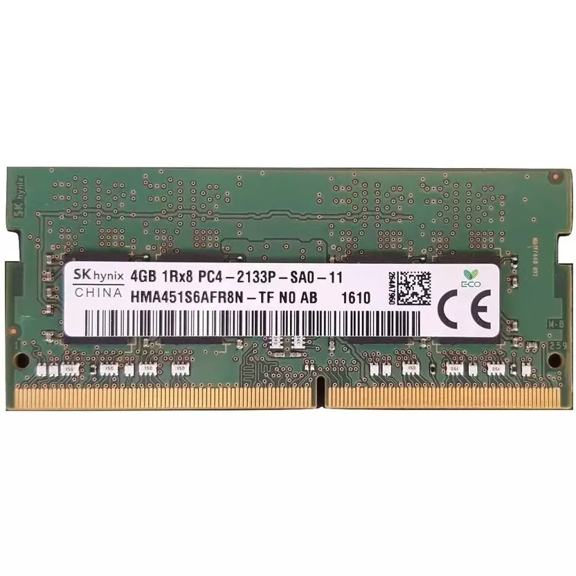 Hynix Laptop RAM Green 4 GB DDR4 2133 MHz Speed, HMA451S6AFR8N-TF