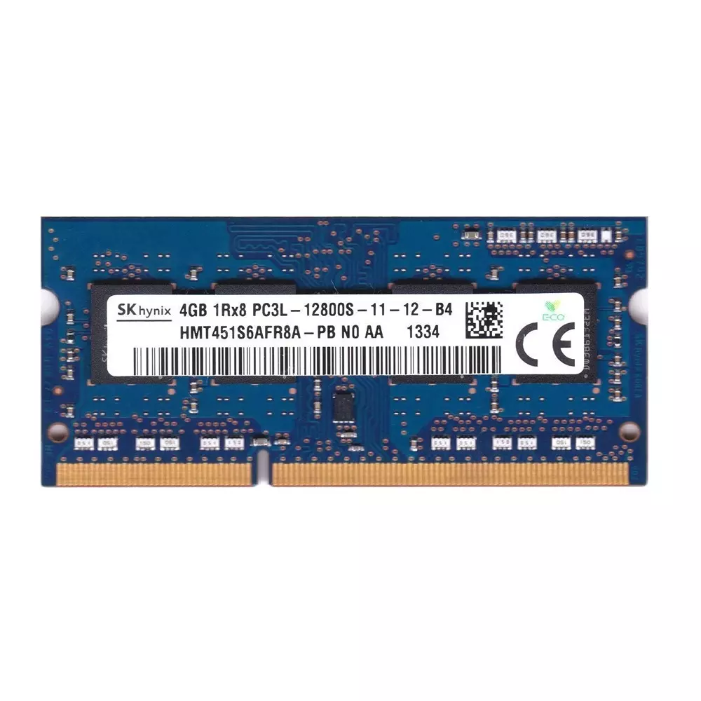 Hynix Laptop RAM Green 4 GB DDR3 1066 MHz Speed, HMT451S6MMR8C-G7