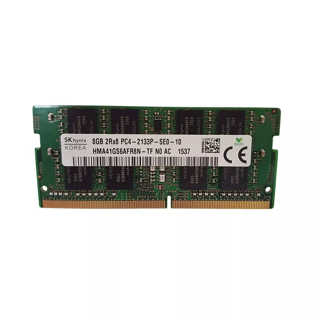 Hynix Dual Channel Desktop RAM Green 8 GB DDR4 2133 MHz Speed, HMA41GS6AFR8N-TF