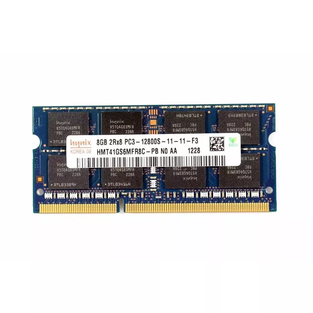 Hynix Laptop RAM Blue 8 GB DDR3 ‎1600 MHz Speed, HMT41GS6MFR8C-PB