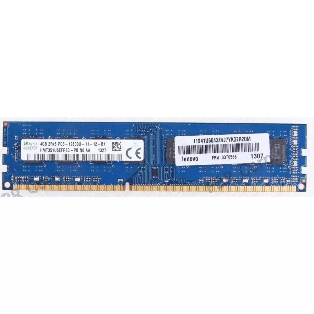 Hynix Desktop RAM Blue 8 GB DDR3 ‎1600 MHz Speed, HMT351U6EFR8C-PB