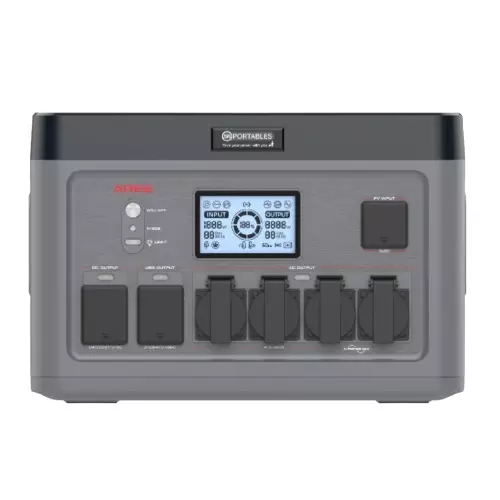 SR Portables Off Grid Solar Storage UPS 2060 Wh (51.2 V, 40 Ah) Capacity