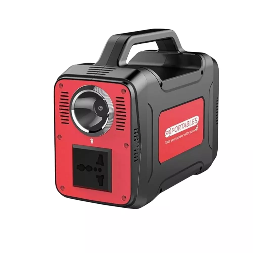 SR Portables Off Grid Solar Storage UPS 130 Wh (10.8 V, 12 Ah) Capacity