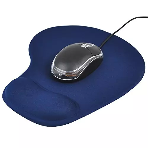 PremiumAV Mouse Pad Smooth Surface for PC, Laptop & Notebook Blue (Pack of 4)