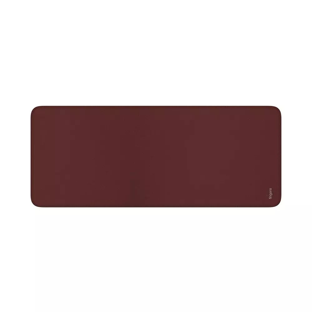 FINGERS Mouse Pad High-Density Micro-Woven Cloth Material 798 x 300 mm Dimension 2.5 mm Thickness Mocha Brown Color, Smoothy-P6 Desk Mat