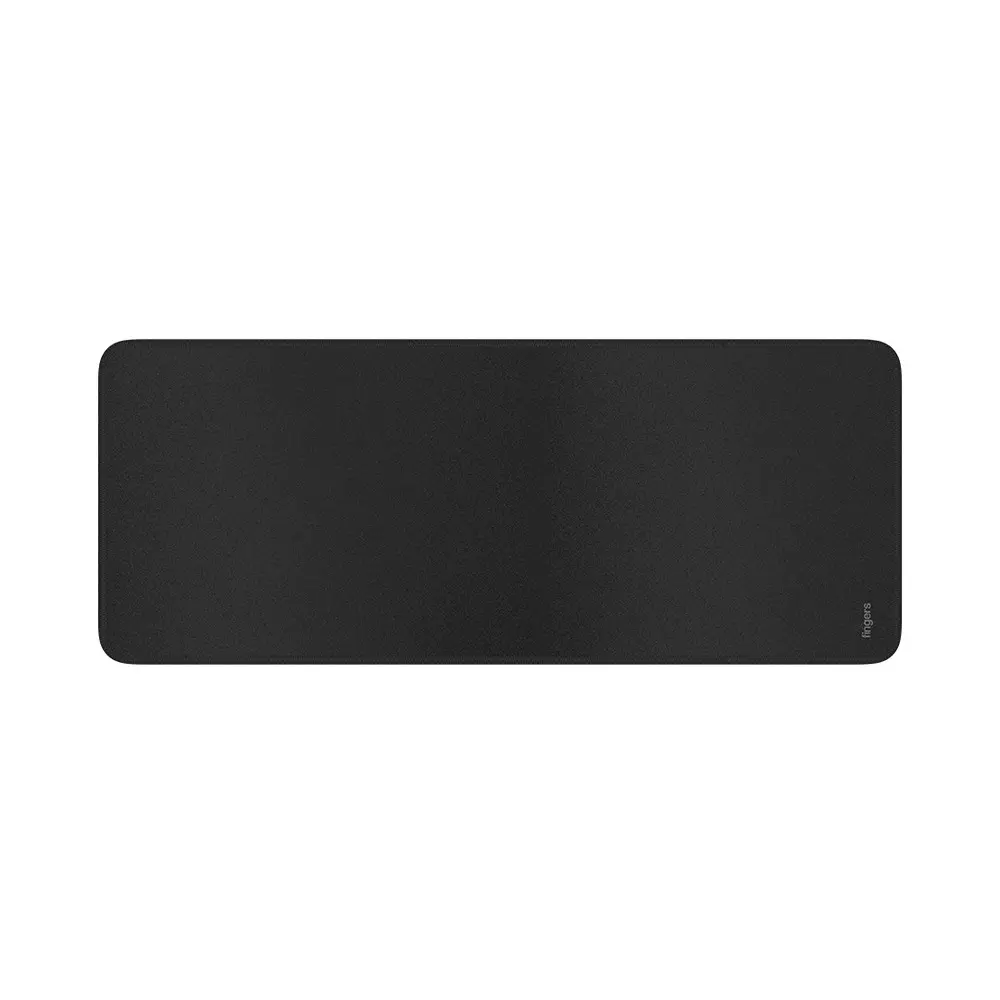FINGERS Mouse Pad High-Density Micro-Woven Cloth Material 798 x 300 mm Dimension 2.5 mm Thickness Velvet Black Color, Smoothy-P6 Desk Mat