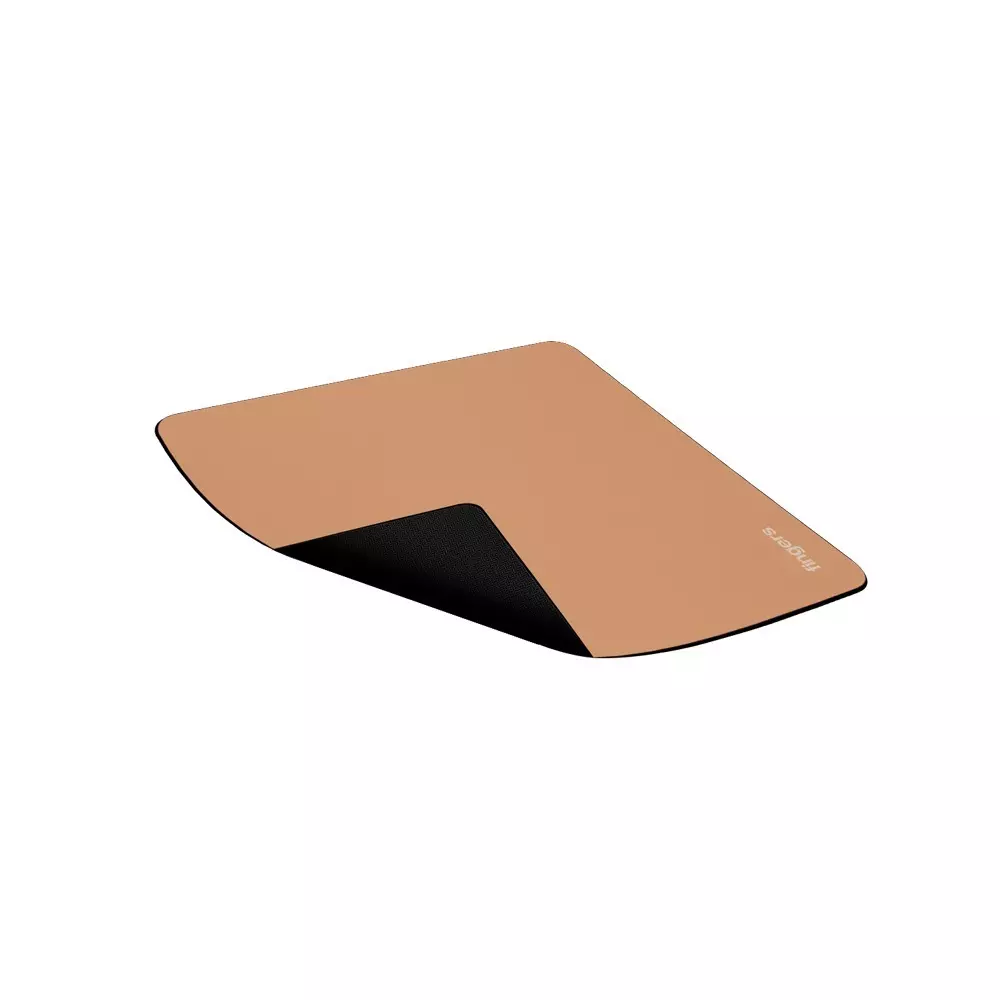 fingers-mouse-pad-high-density-micro-woven-cloth-material-240-x-200-mm-dimension-3-mm-thickness-satin-gold-color-smoothy-p6-standard-size