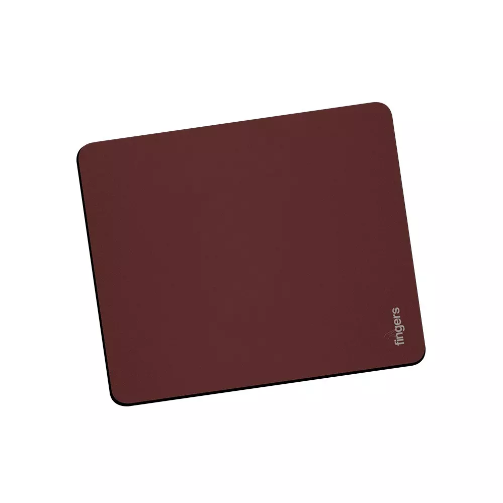 fingers-mouse-pad-high-density-micro-woven-cloth-material-240-x-200-mm-dimension-3-mm-thickness-mocha-brown-color-smoothy-p6-standard-size