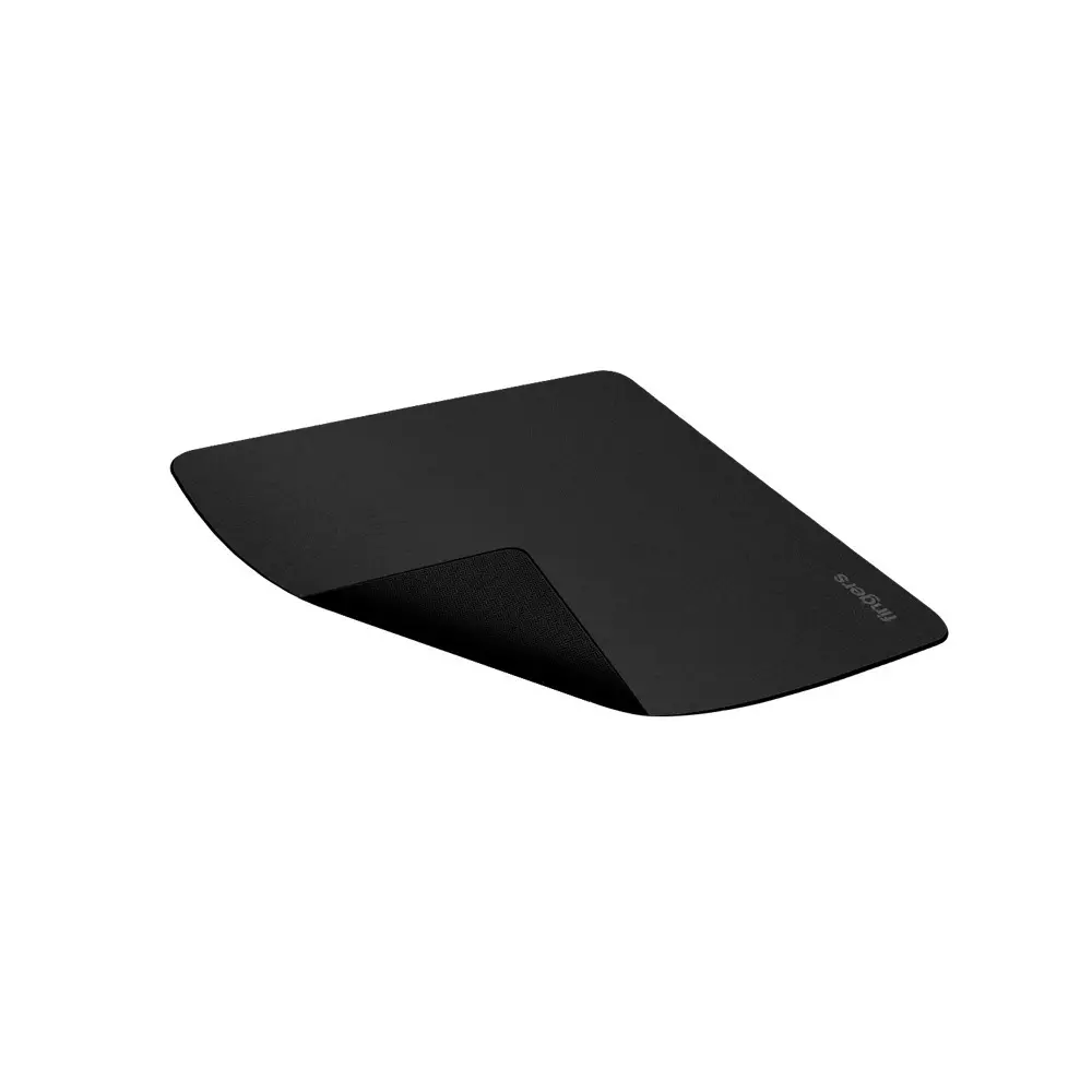 fingers-mouse-pad-high-density-micro-woven-cloth-material-240-x-200-mm-dimension-3-mm-thickness-velvet-black-color-smoothy-p6-standard-size