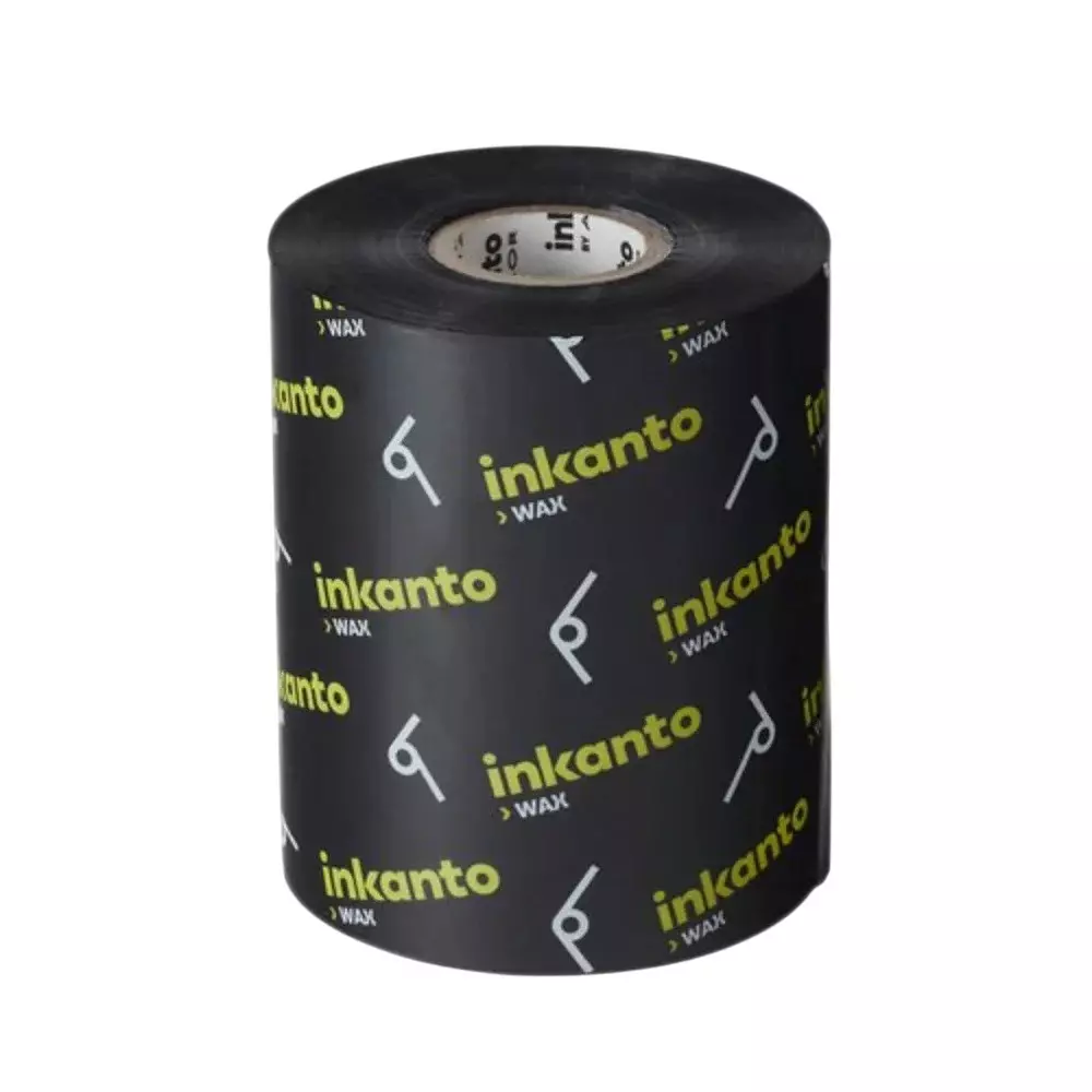 INKANTO APRE Wax Resin Ribbon Black 105 mm x 300 m, TTRPWR105
