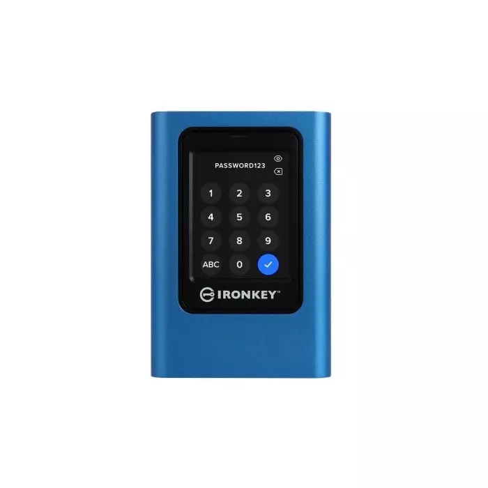 Kingston IronKey Vault Privacy 80 Portable SSD 960GB External SSD, IKVP80ES/960G