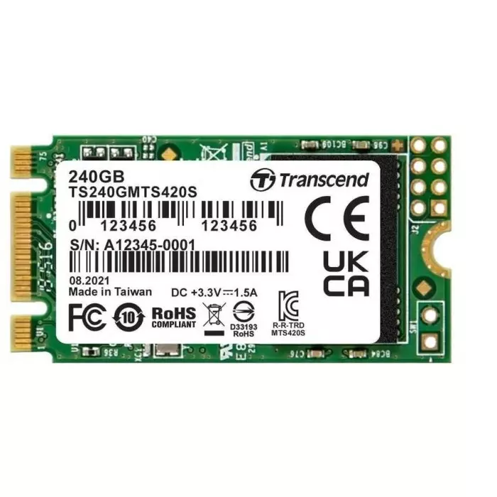 Transcend MTS420S M.2 240 GB Internal SSD, TS240GMTS420S