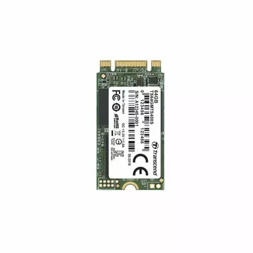 Transcend MTS400S M.2 64 GB Internal SSD, TS64GMTS400S
