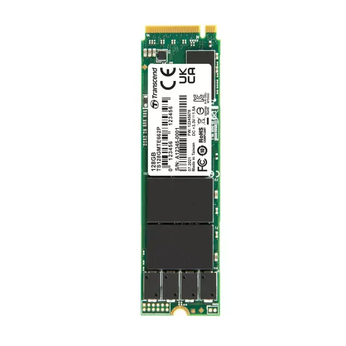Transcend MTE662P M.2 128 GB Internal SSD, TS128GMTE662P