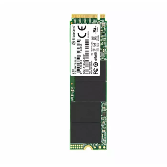 Transcend MTE662T-I M.2 2 TB Internal SSD Hard Drive, TS2TMTE662T-I