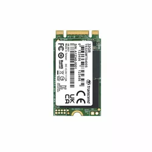 Transcend MTS400S M.2 32 GB Internal SSD, TS32GMTS400S