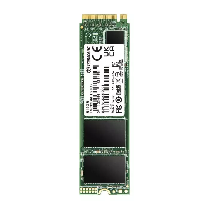 Transcend MTE220S M.2 512 GB Internal SSD, TS512GMTE220S
