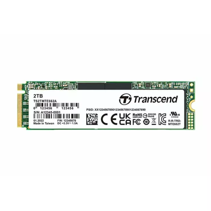 Transcend MTE662A M.2 512 GB Internal SSD Drive, TS512GMTE662A
