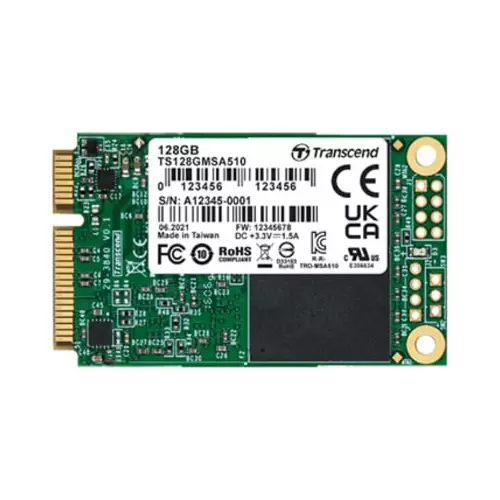Transcend MSA510 mSATA 128 GB Internal SSD Drive, TS128GMSA510