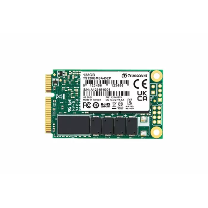 Transcend MSA452P mSATA 128 GB Internal SSD, TS128GMSA452P
