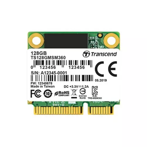 Transcend MSM360I mSATA mini 128 GB Internal SSD, TS128GMSM360I