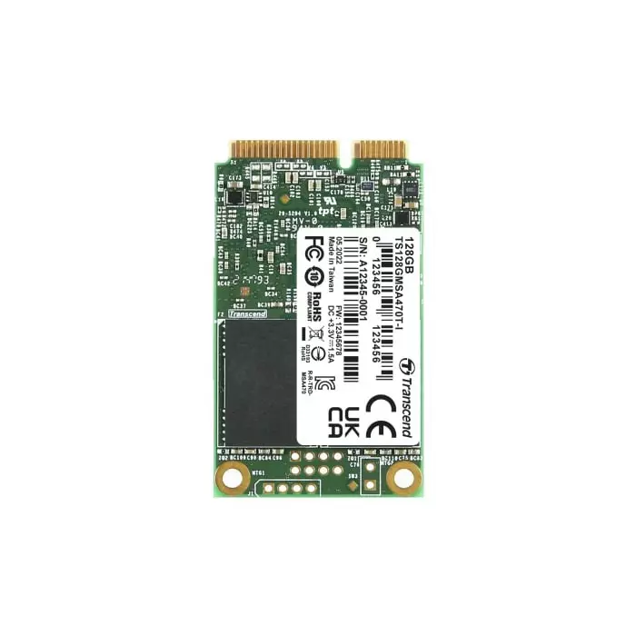 Transcend MSA470T-I mSATA 128 GB Internal SSD, TS128GMSA470T-I