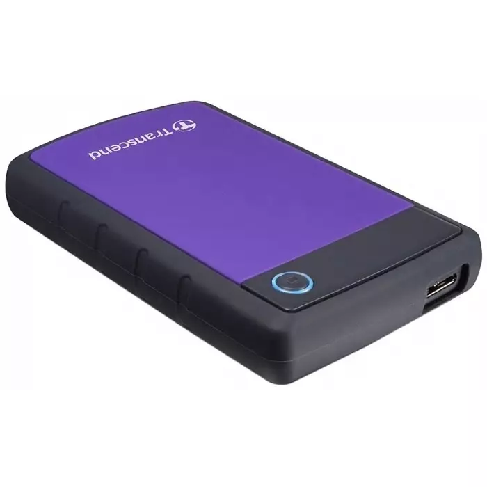 Transcend StoreJet 25H3 63.5 mm (2.5 inch) 1 TB External Portable Hard Drive, TS1TSJ25H3P