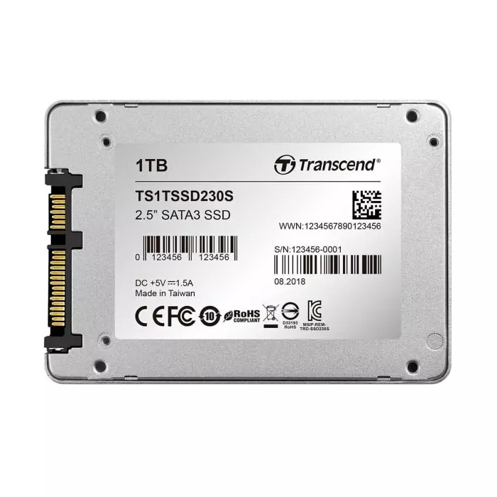 Transcend SSD230S 63.5 mm (2.5 inch) 1 TB Internal SSD, TS1TSSD230S