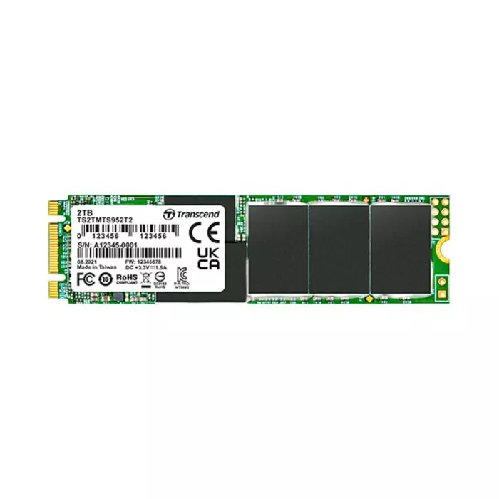 Transcend MTS952T2 M.2 2 TB Internal SSD Hard Drive, TS2TMTS952T2