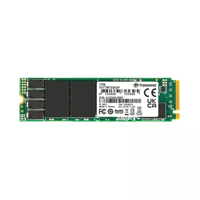 Transcend MTE662P M.2 1 TB Internal SSD, TS1TMTE662P
