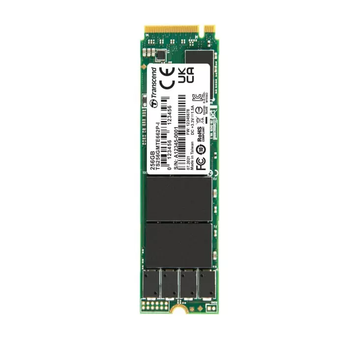 Transcend MTE662P-I M.2 256 GB Internal SSD Hard Drive, TS256GMTE662P-I