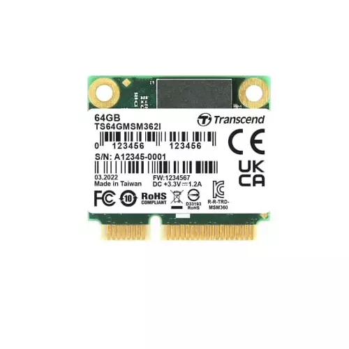 Transcend MSM362I MO-300B 64 GB Internal SSD, TS64GMSM362I