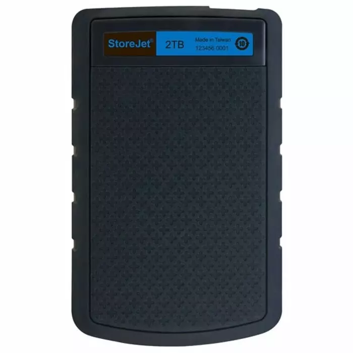 Transcend StoreJet 25H3 63.5 mm (2.5 inch) 2 TB External Portable Hard Drive, TS2TSJ25H3B