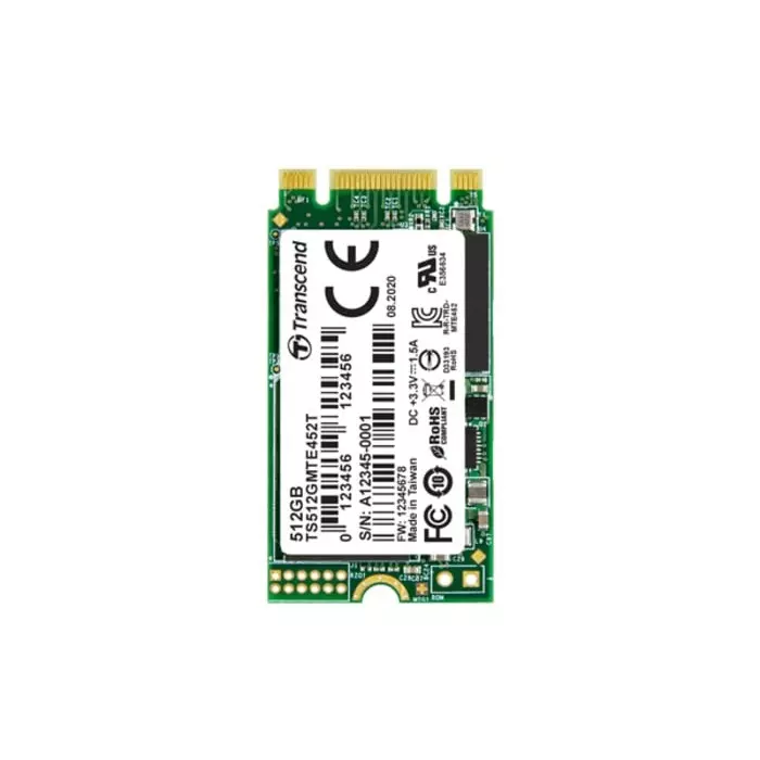 Transcend MTE452T-I M.2 512 GB Internal SSD, TS512GMTE452T-I