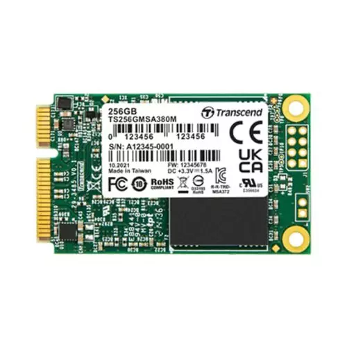 Transcend MSA380M mSATA 256 GB Internal SSD Drive, TS256GMSA380M