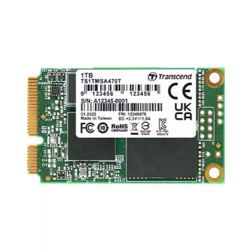Transcend MSA470T mSATA 512 GB Internal SSD, TS512GMSA470T