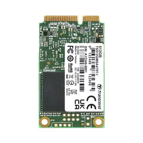Transcend MSA470T-I mSATA 512 GB Internal SSD, TS512GMSA470T-I