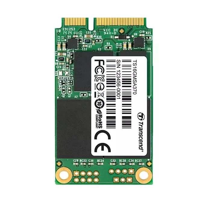 Transcend MSA370 mSATA 16 GB Internal SSD Hard Drive, TS16GMSA370