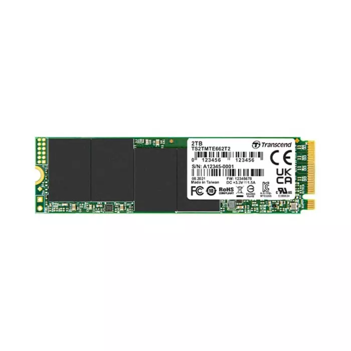 Transcend MTE662T2 M.2 2 TB Internal SSD, TS2TMTE662T2