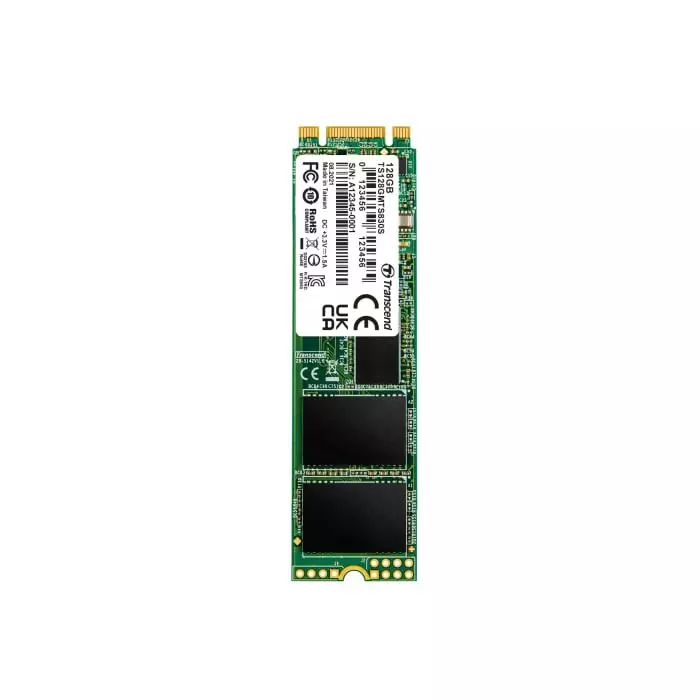 Transcend MTS830S M.2 128 GB Internal SSD Hard Drive, TS128GMTS830S