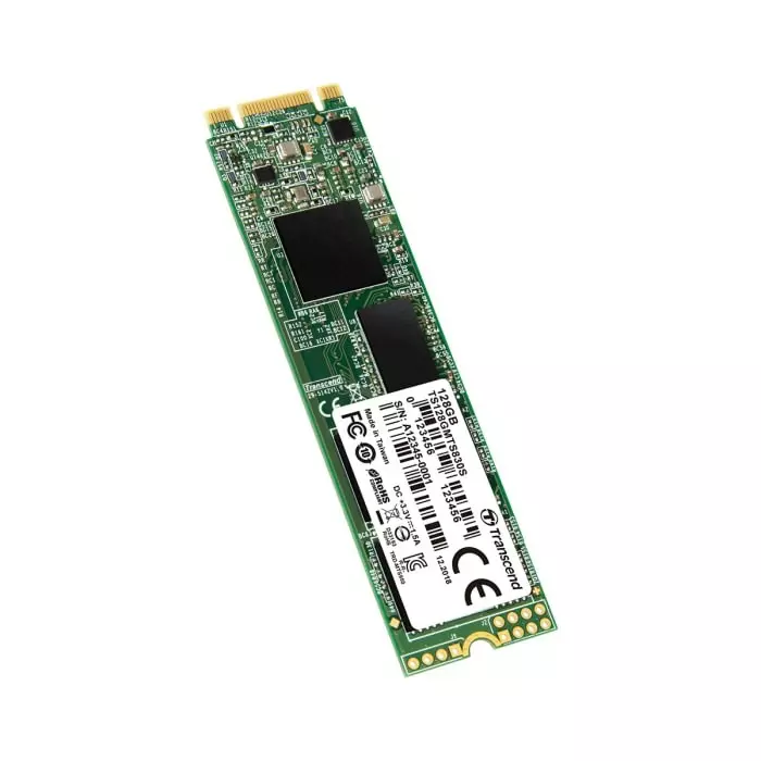 Transcend MTS830S M.2 128 GB Internal SSD Hard Drive, TS128GMTS830S
