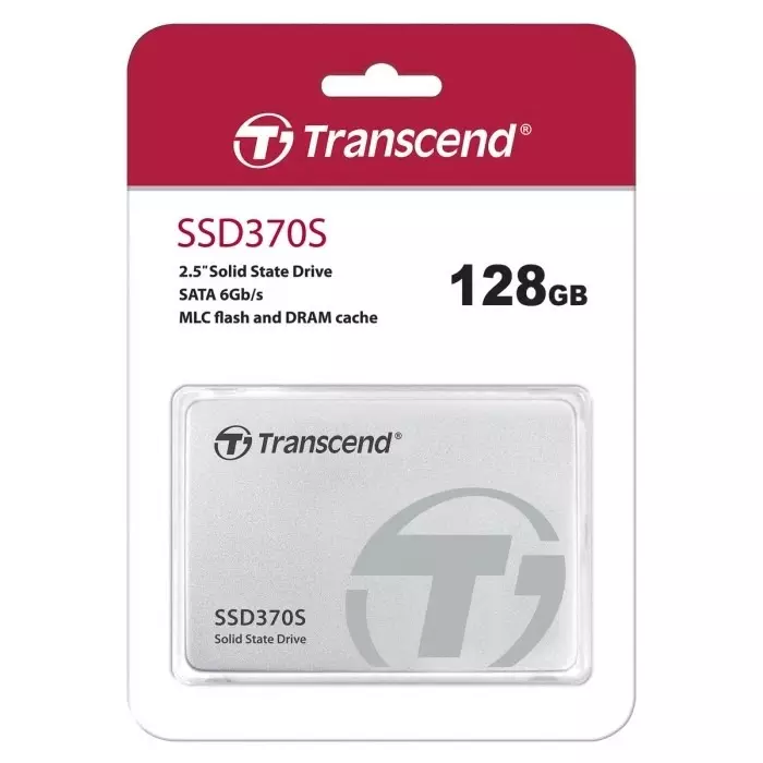 Transcend SSD370 63.5 mm (2.5 inch) 128 GB Internal SSD, TS128GSSD370S