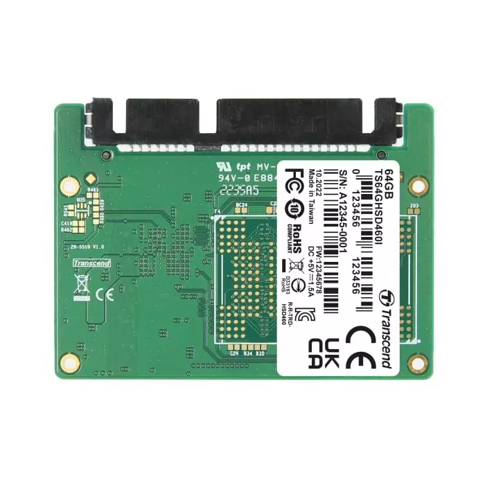 Transcend HSD460I Half-slim 64 GB Internal SSD, TS64GHSD460I