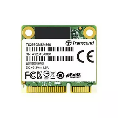 Transcend MSM360 mSATA 128 GB Internal SSD Hard Drive, TS128GMSM360