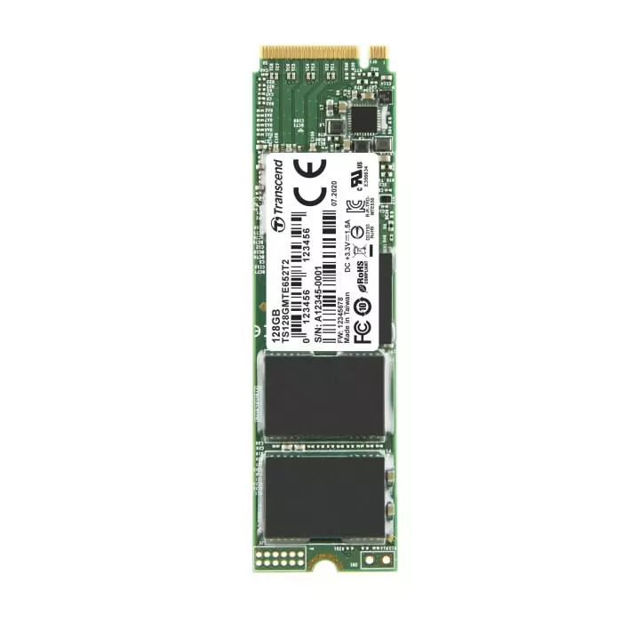 Transcend MTE652T2 M.2 128 GB Internal SSD, TS128GMTE652T2