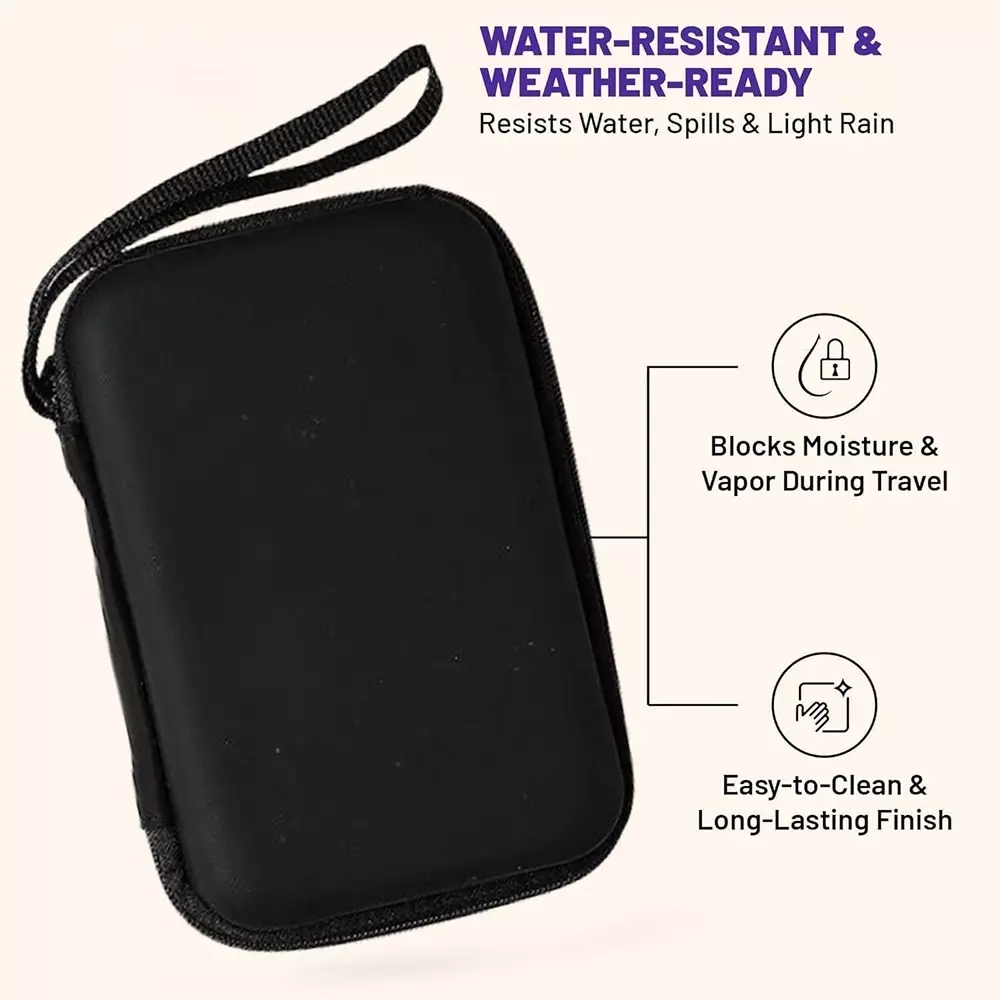 LOTA External Hard Disk Case Shockproof & Protective for 2.5/3.5 inch HDD/SSD, MST-1725-LT